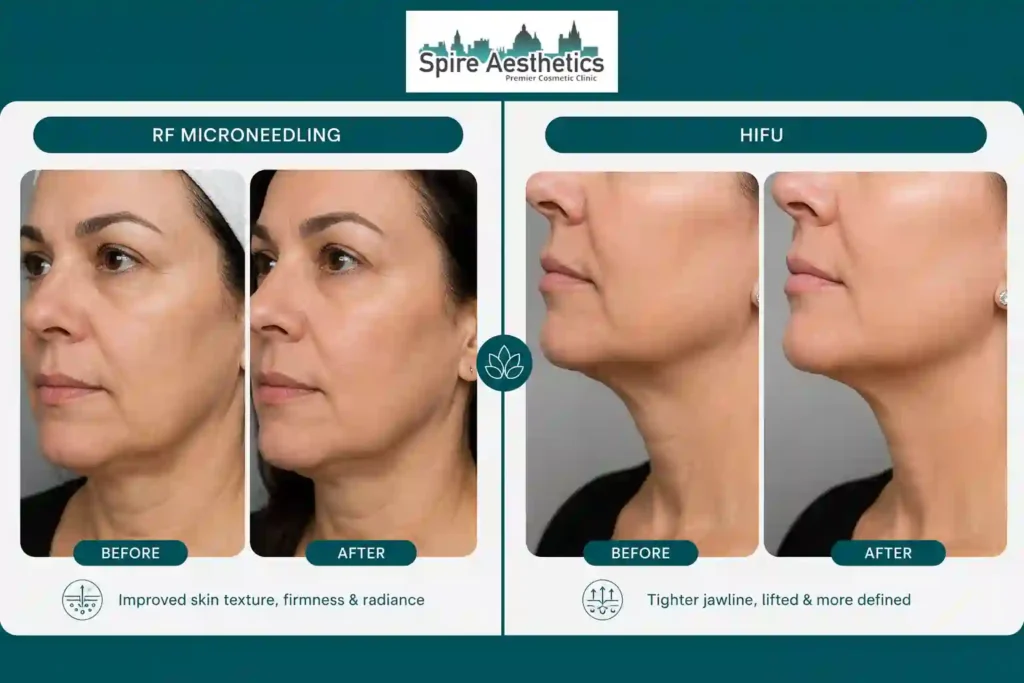 Can RF Microneedling and HIFU Be Combined Cribbs Causeway?